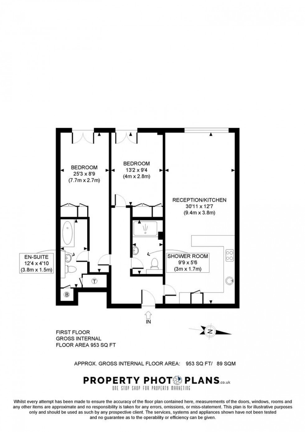 Floorplan for The Lofts, Grenville Place, Mill Hill, NW7