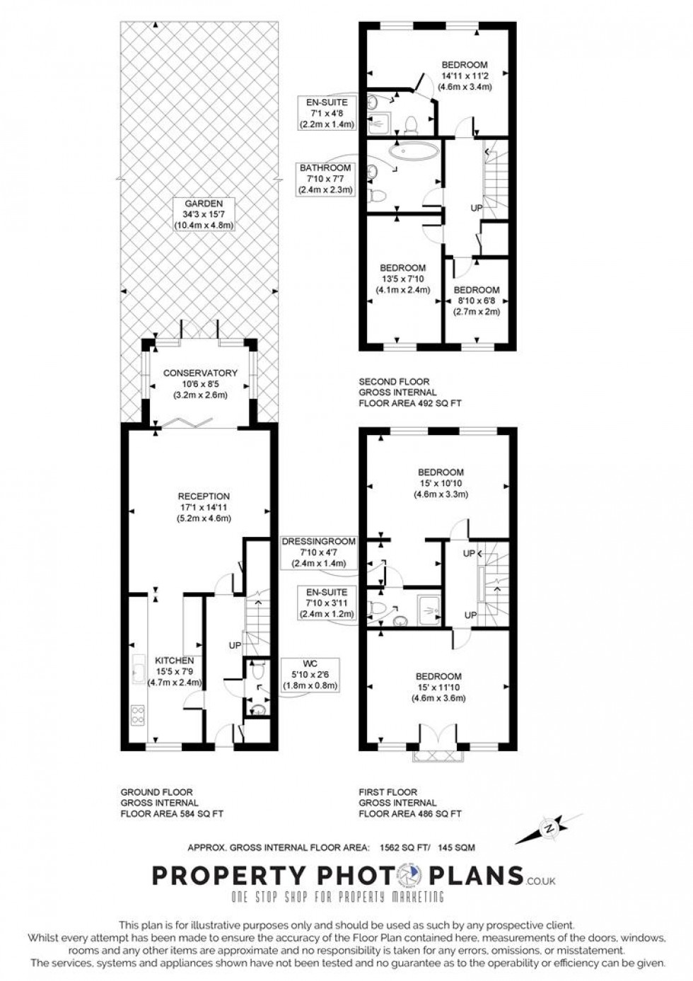 Floorplan for Bampton Drive, London