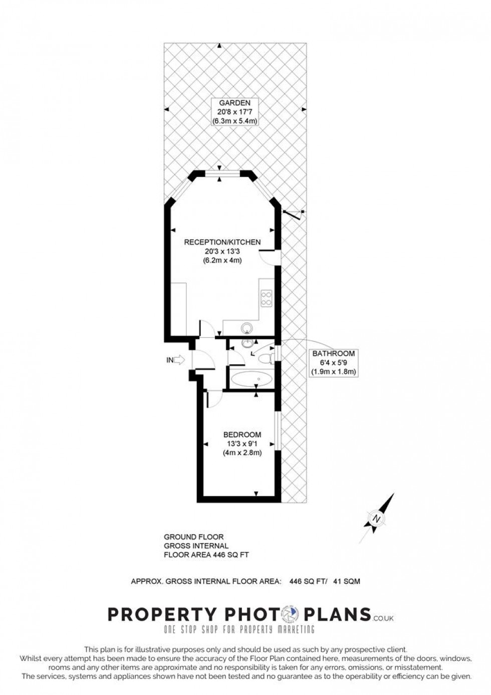 Floorplan for Rondu Road, Cricklewood, London