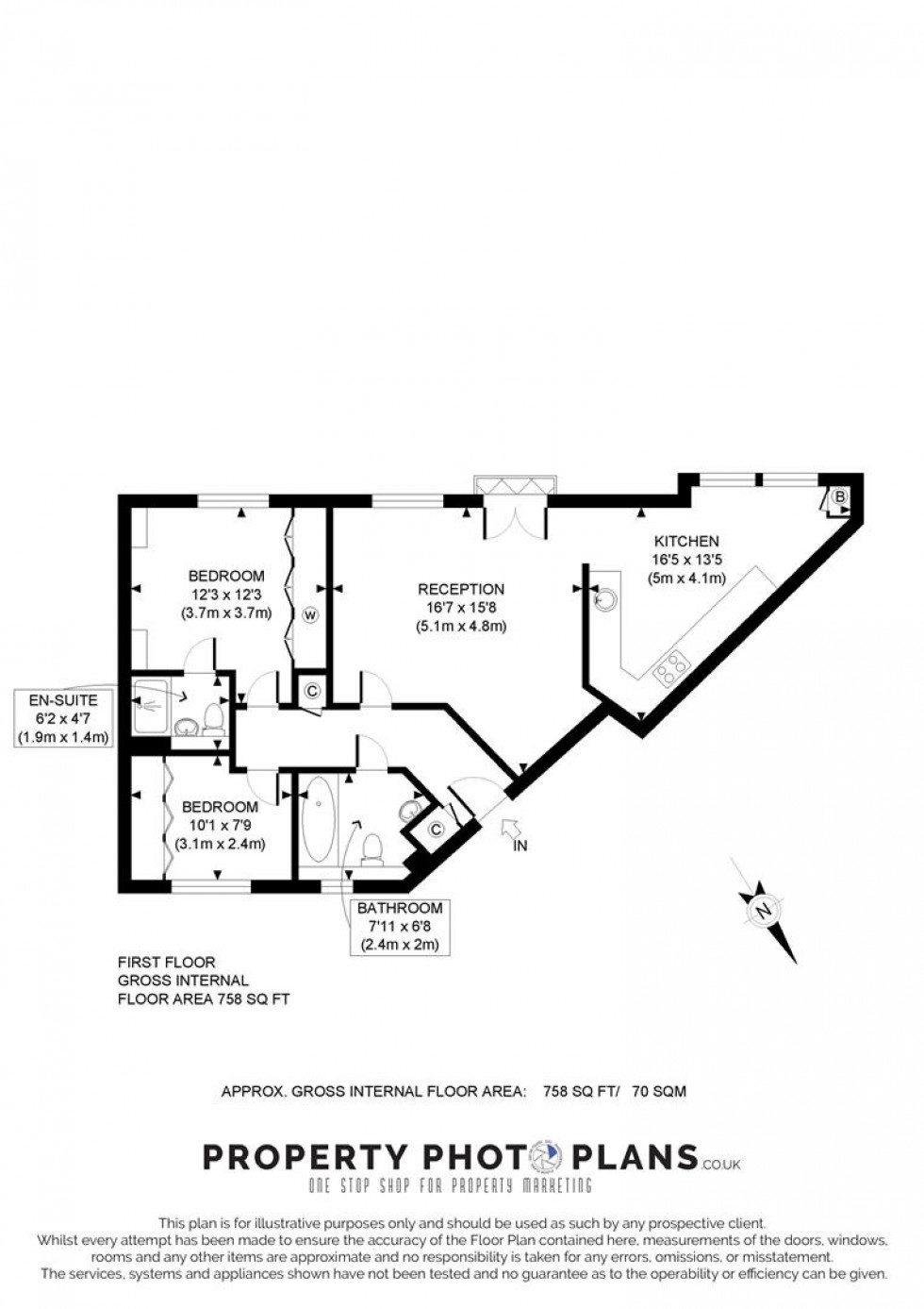 Floorplan for Shillingford Close, Mill Hill East, London, NW7