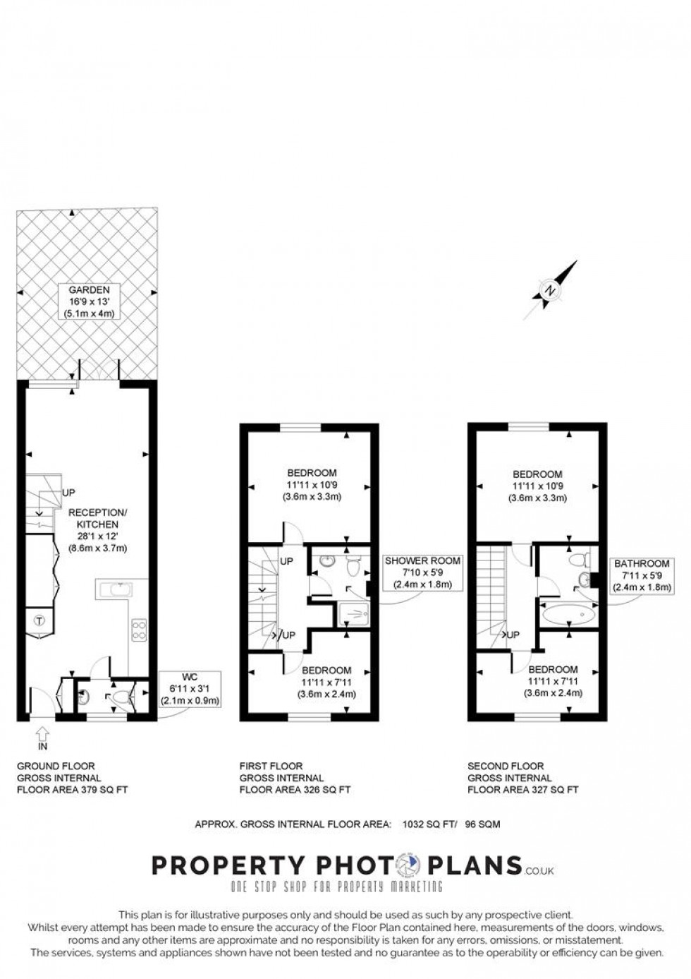 Floorplan for New Trinity Road, East Finchley, London, N2