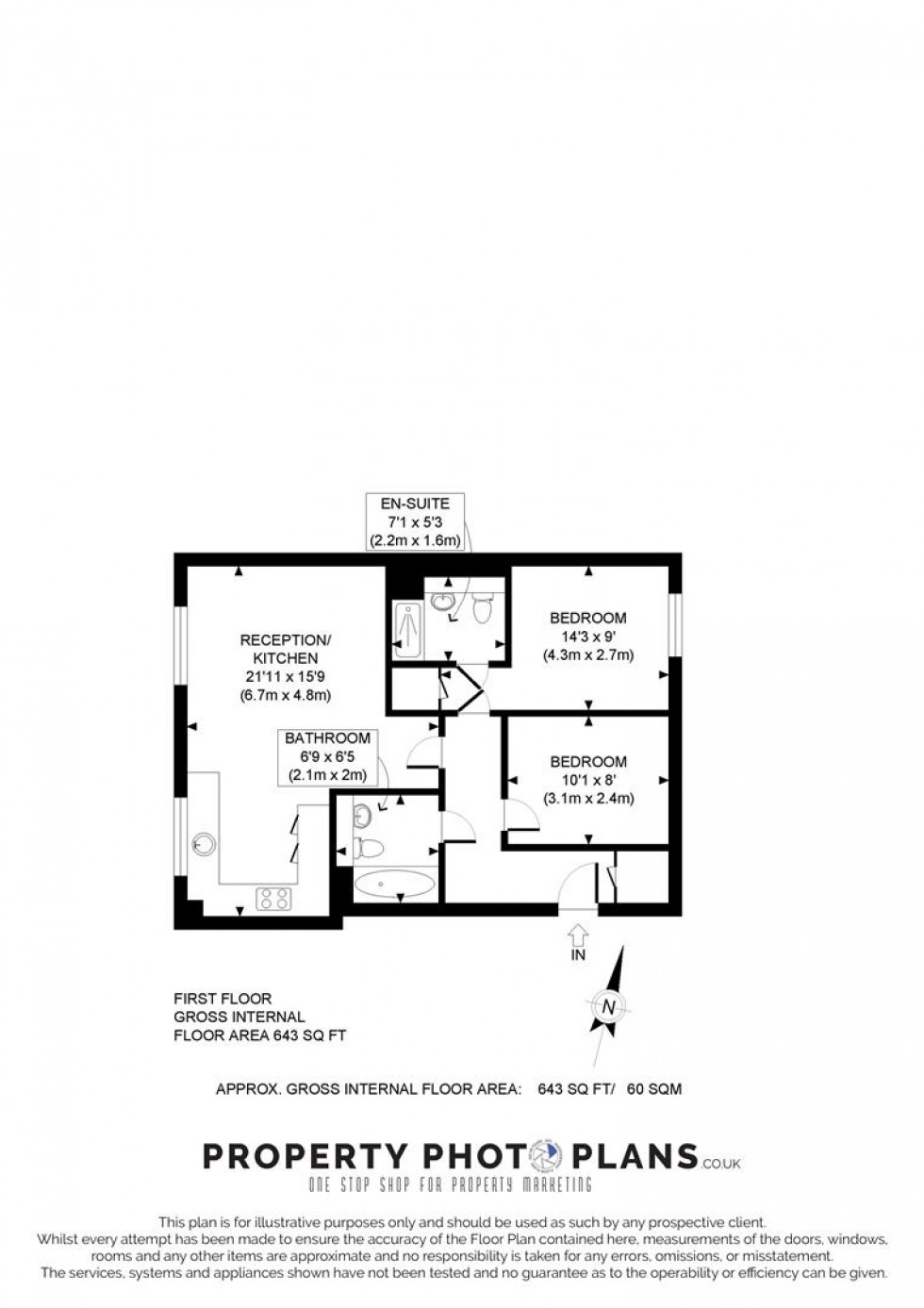 Floorplan for Avian Avenue, Frogmore, St Albans