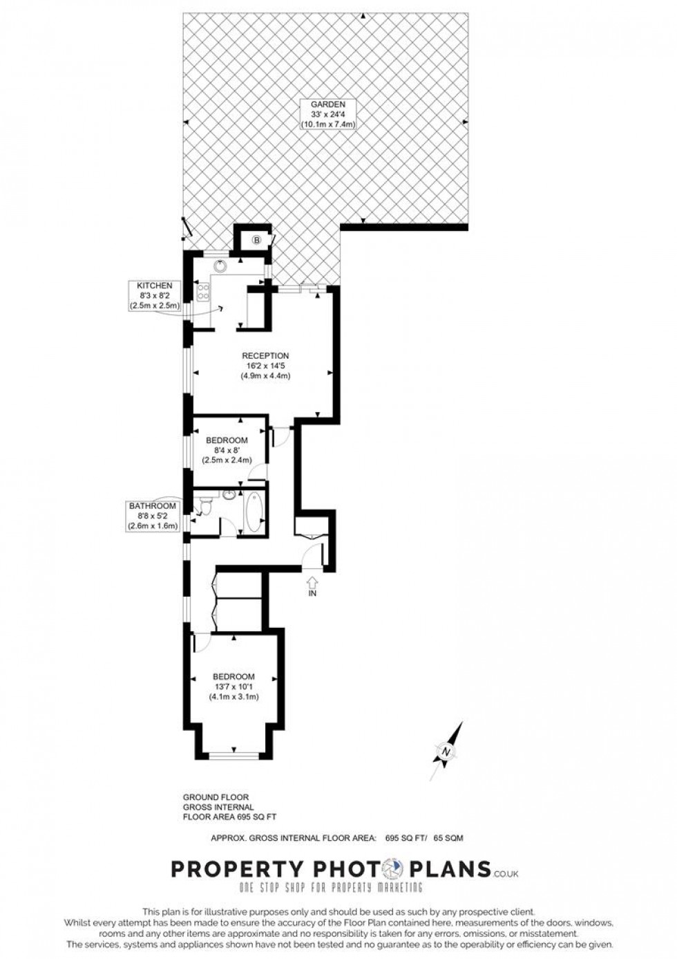 Floorplan for Aberdare Gardens, London