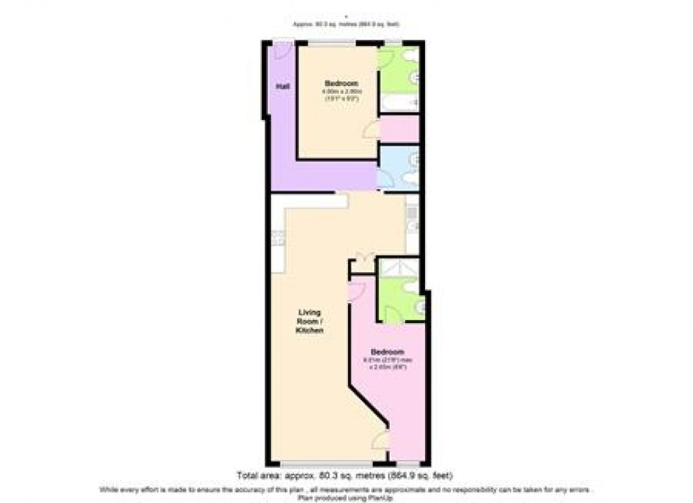 Floorplan for 85-89 Shenley Road, Borehamwood, Hertfordshire