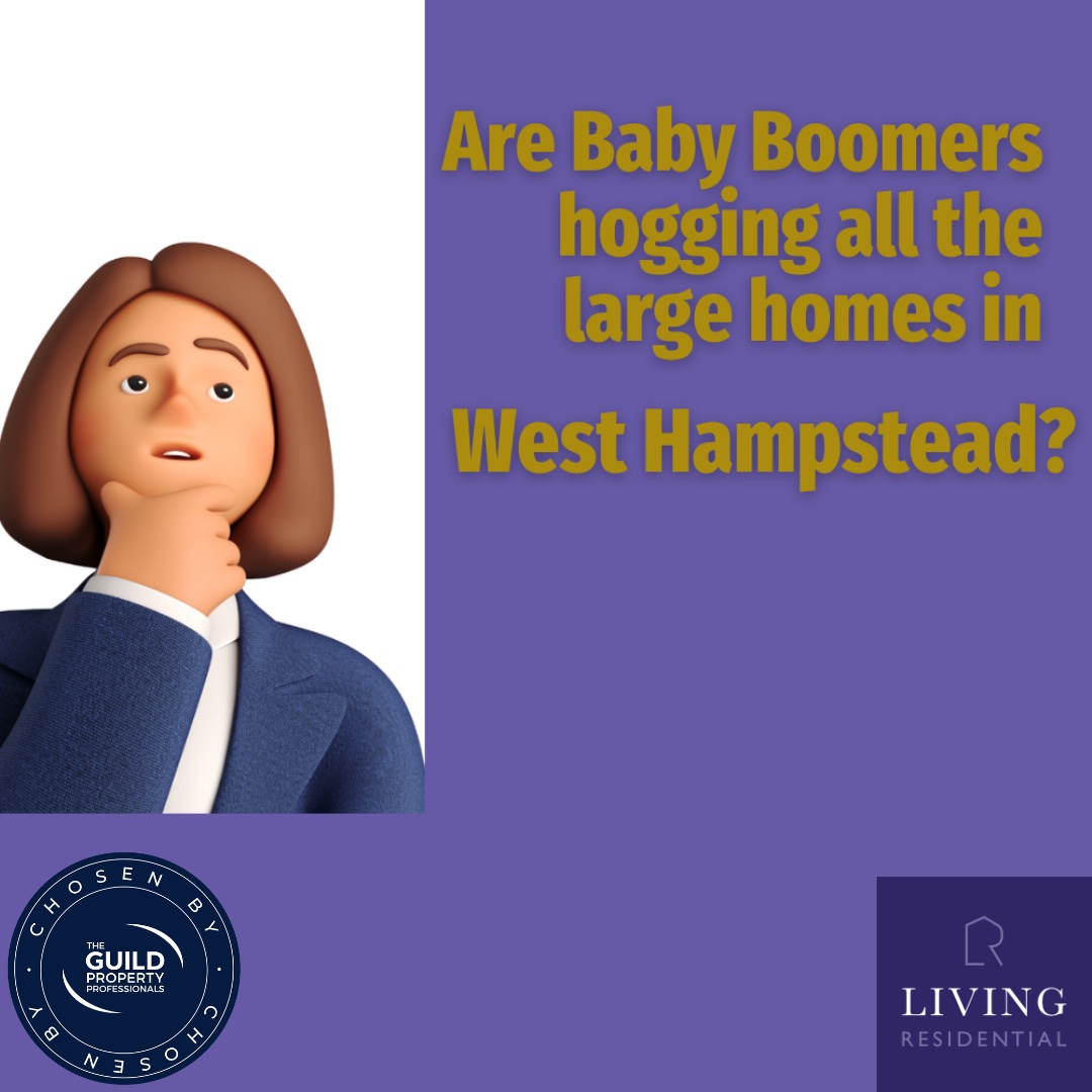 West Hampstead Baby Boomers and their 13,329 Spare ‘Spare’ Bedrooms