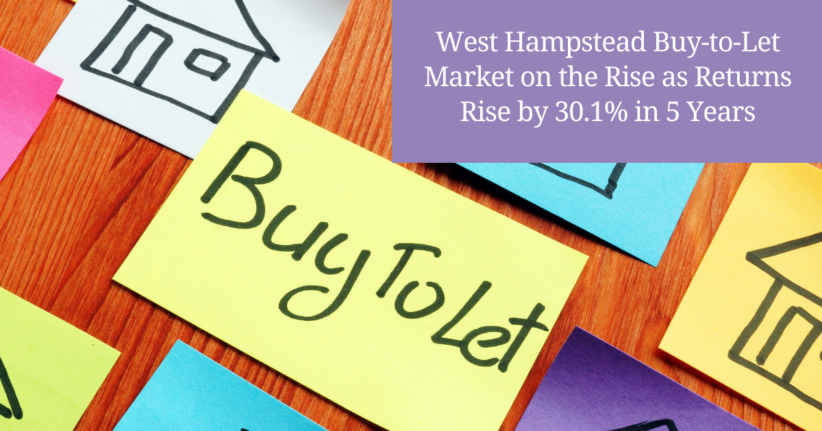 West Hampstead buy-to-let market on the rise as returns rise by 30.1% in 5 years