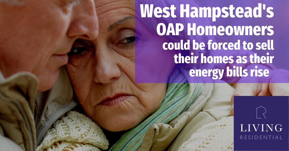 West Hampstead's OAP Homeowners could be forced to sell their homes as their energy bills rise
